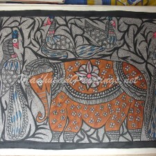 Elephant-Madhubani Paintings